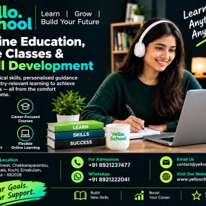 Yello school online education live classes skill development