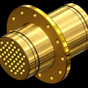 Waveguide for hydronic piping in shielded enclosures
