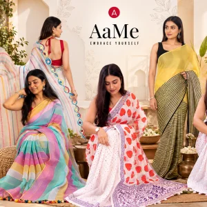 Soft mulmul cotton sarees online crafted with love