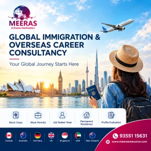 Immigration consultant in delhi meeras resource
