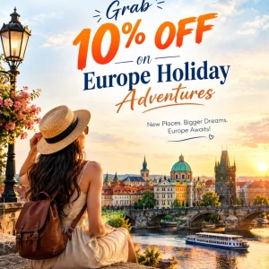 Grab 10 off on europe holiday adventures 91 9090484850