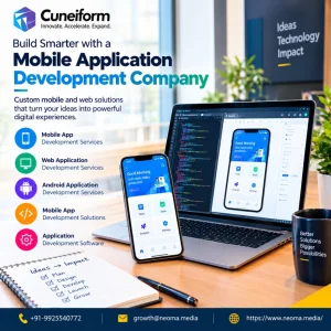 Mobile application development company helping businesses