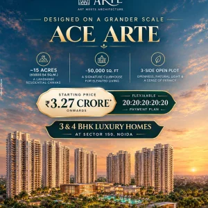 Ace arte 3 bhk flats in noida