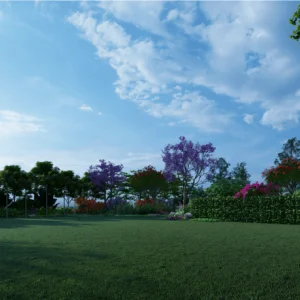 Premium plots in hyderabads financial district price trends