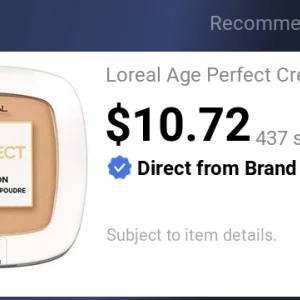 Loreal age perfect and more