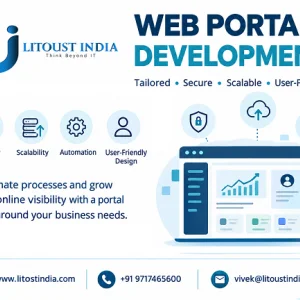 Web portal development services litoust india