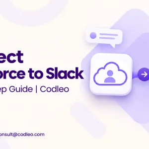 How to connect code to a salesforce webhook codleo
