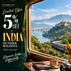 Limited offer 5 off on india october holidays 91 909048485