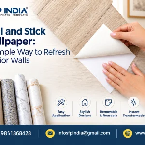 Wallpaper for decorative interiors peel stick wallpaper from