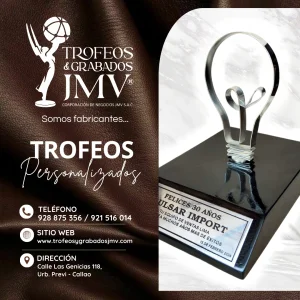 Trofeos de vidrio