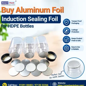 Buy aluminum foil induction sealing foil for hdpe bottles