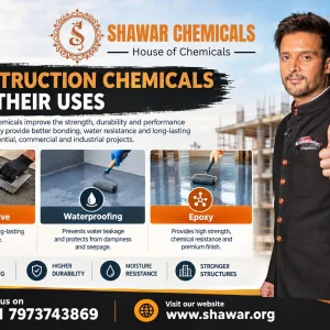Construction chemicals and their uses
