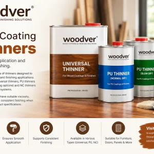 Woodver wood coating thinners for professional finishing