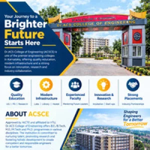 Naac accredited engineering college in bangalore acsce