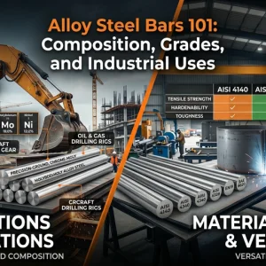 Alloy steel bars 101 composition grades and industrial uses