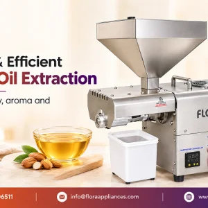 Almond oil extraction without crushing flora oil machine