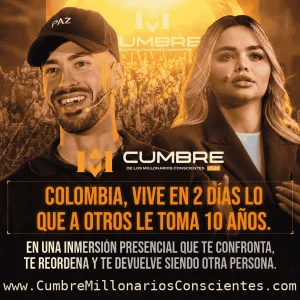 Cumbre millonarios conscientes colombia 2026 medellin 3x1