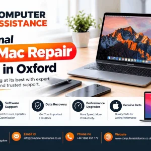 Professional apple mac repair services in oxford
