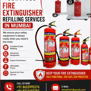 Fire extinguisher refilling services in mumbai