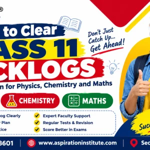 How to clear class 11 backlogs recovery plan for physics chemi