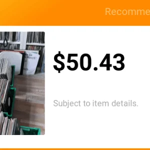 Vinyl records refer and earn too