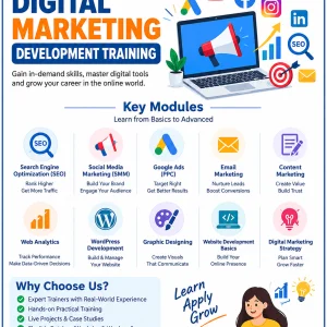Digital marketing course for beginners and professionals