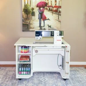 Horn model 4200 electric lift sewing cabinet