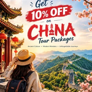 Get 10 off on china tour packages 91 9090484850