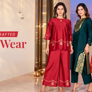 Luxury handcrafted ethnic wear for women