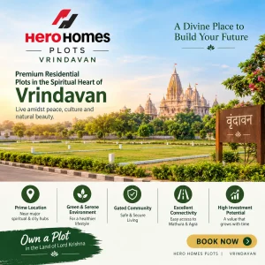 Plan your dream home with hero homes plot vrindavan