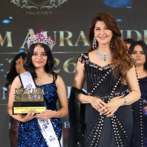 Priyanshi rajput 3rd runnerup miss dream aura india 2026