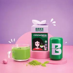 Ceremonial matcha powder for a traditional tea experience