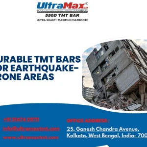 Durable tmt bars for earthquake prone areas