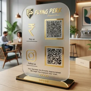 Technology ai qr standee