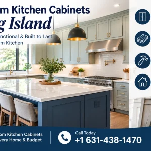 Custom kitchen cabinets long island designed for your home