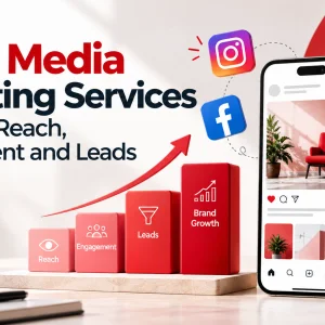 Social media marketing services for brand reach engagement and