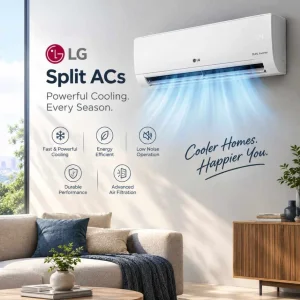 Lg split acs with hd filter convertible cooling lg by unile