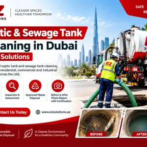 Professional septic sewage tank cleaning in dubai
