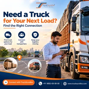 Book trucks online with reliable transport logistics solutions