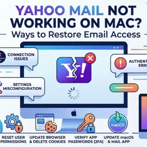 Yahoo mail not working on mac ways to restore email access