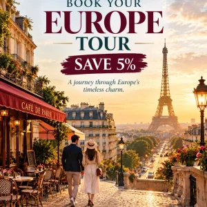 Book tour europe package save 5 91 9090484850