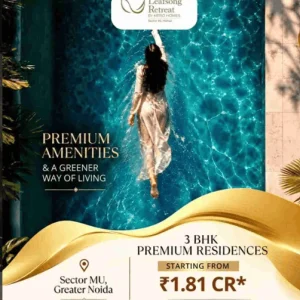 Hero leafsong retreat sector mu greater noida 3 bhk flats