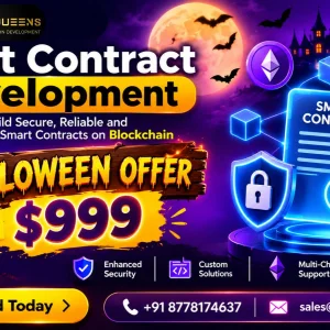 Smart contract development grab the 999 halloween deal
